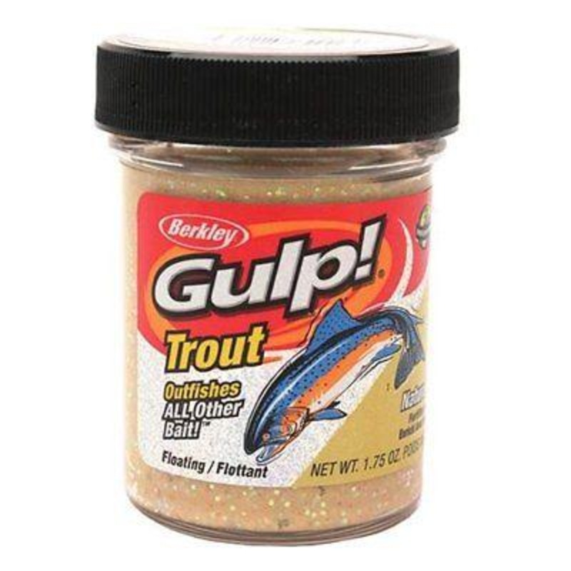 berkley-gulp-trout-dough-natural-garlic-scent-1-75-oz-jar_1 Berkley Gulp! Trout Dough Natural Garlic Scent 1.75 oz. Jar
