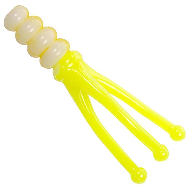 Mr. Crappie Joker Triple Tail Soft Plastic Grub – 15 pack