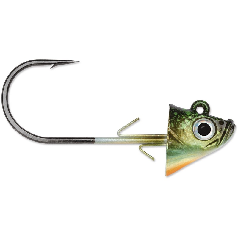 VMC Swimbait Jig Head|Blue Gill|Blue Shad|Shad|White|1/8 oz – 2/0 hook -3 pack|1/4 oz – 3/0 hook – 3 pack|1/2 oz – 5/0 hook – 2 pack|3/4 oz – 6/0 hook – 2 pack|3/8 oz – 4/0 hook – 3 pack