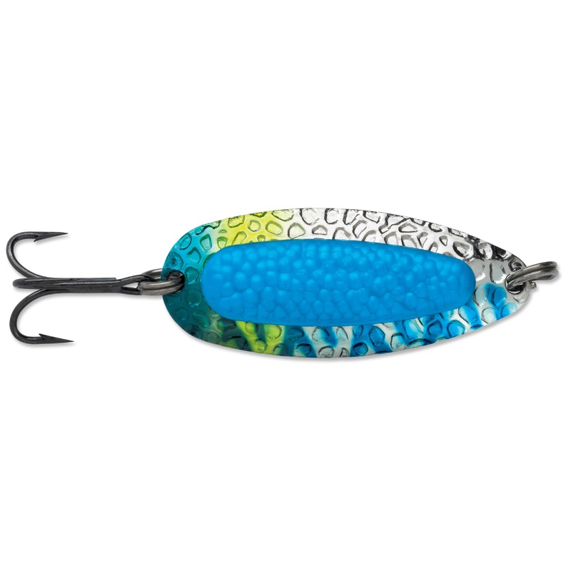 Blue Fox Pixee Spoon|Blue UV|Fluorescent Chartreuse UV|Fluorescent Green UV|Fluorescent Pink UV|Fluorescent Red UV|Gold Plated Fluorescent Orange Insert|Gold Plated Fluorescent Red Insert|Gold Plated Green Insert|Metallic Chartreuse / Fluorescent Yellow I