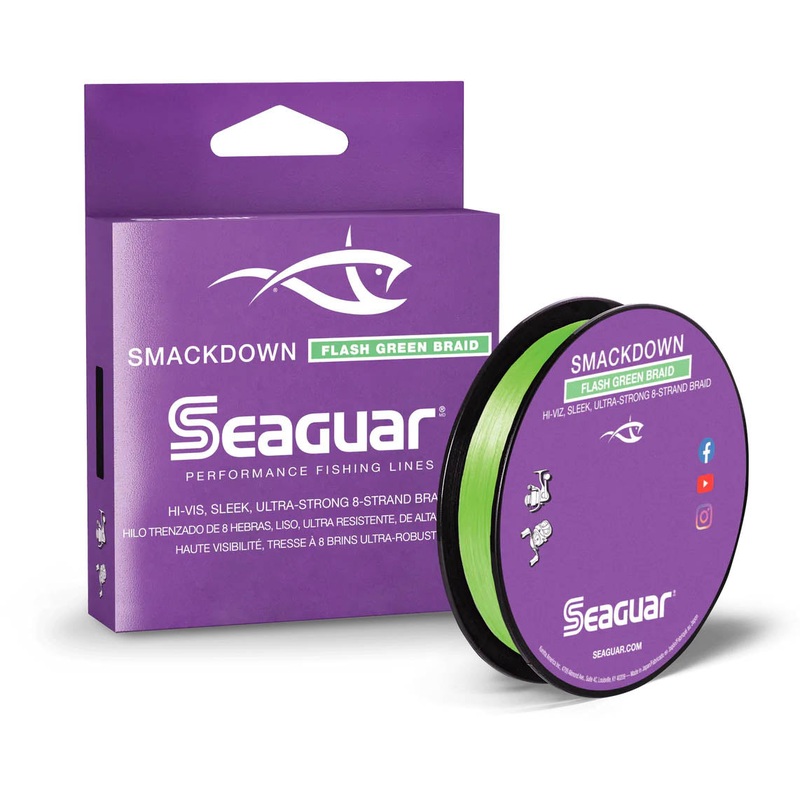 Seaguar Smackdown Braid 150 Yards Flash Green