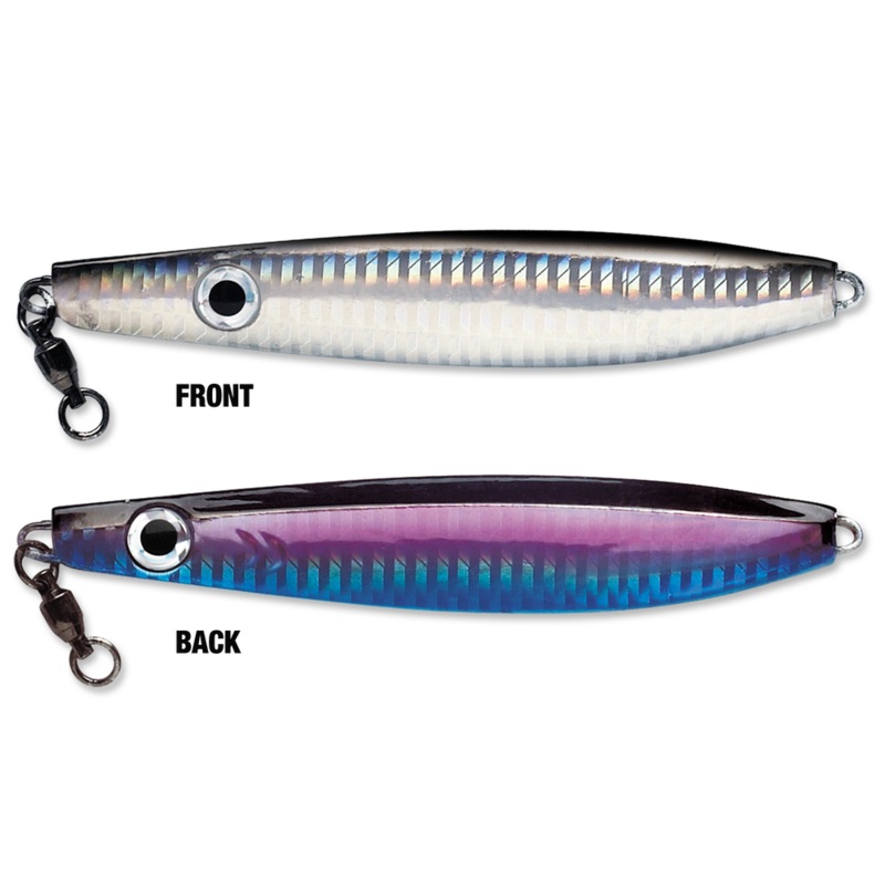 Williamson Vortex Speed Jig|Blue Mackerel|Chartreuse Glow|Green Mackerel|Sardine|100 gram – 4 3/4 inch|150 gram – 5 3/4 inch|300 gram – 7 1/4 inch