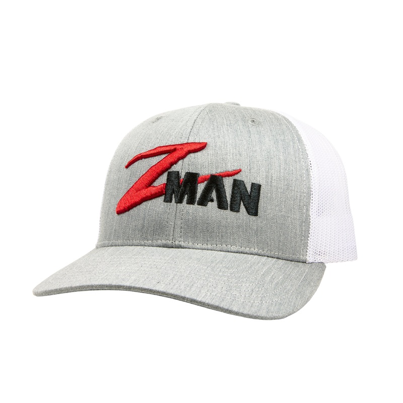 Z-Man Structured Trucker Hat|Gray/White|Loden/Black