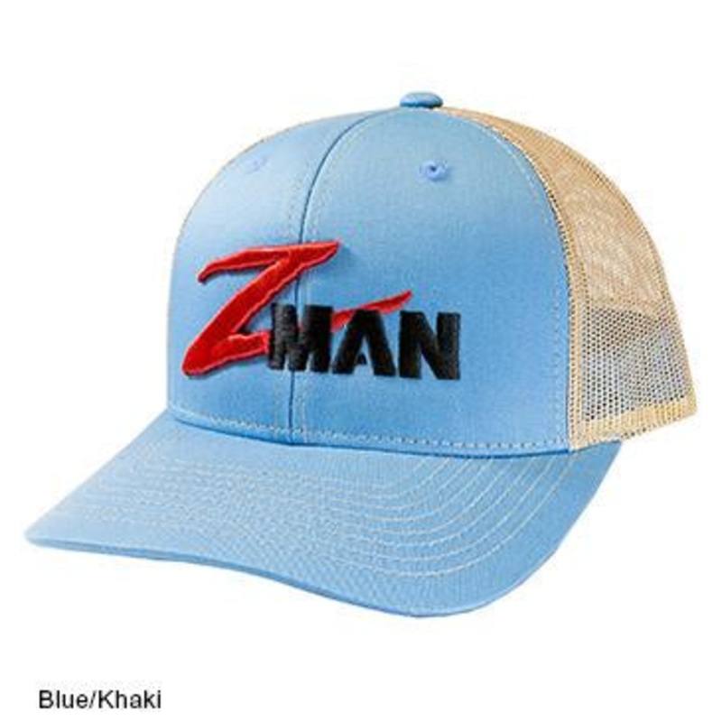 Z-Man Trucker Hat|Blue Khaki|Gray Black