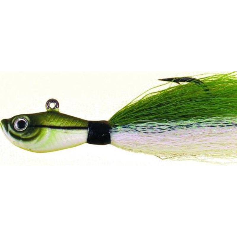 SPRO Bucktail Jig 6 oz.|Blue Shad|Bunker|Chartreuse|Crazy Chartreuse|Dark Shad|Glow|Green Shad|Pink|Sand Eel Green|Spearing Blue|White