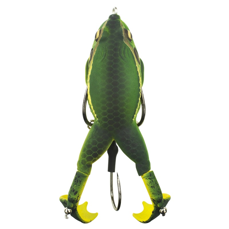 Lunkerhunt Prop Frog 3 1/4 inch Hollow Body Frog