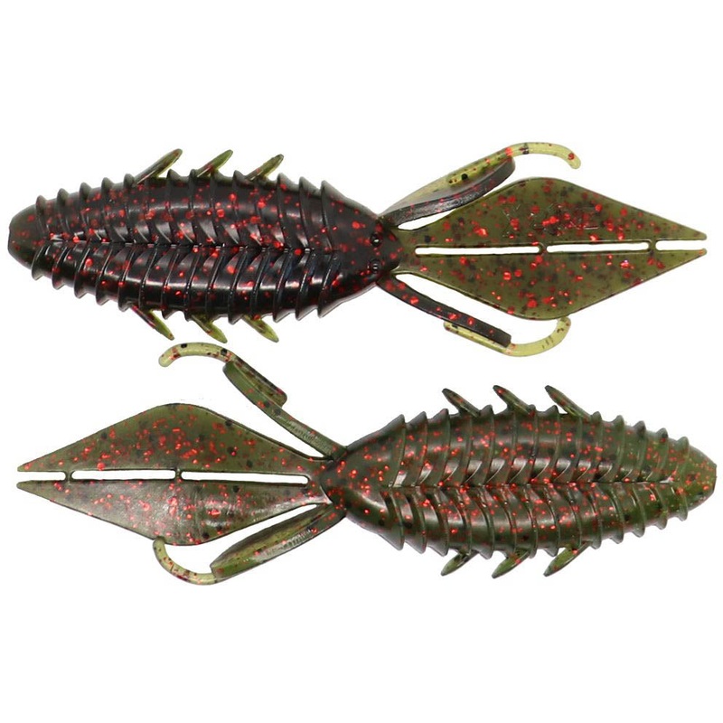 Xzone Adrenaline Bug 4 inch Soft Plastic Creature Bait 8 pack