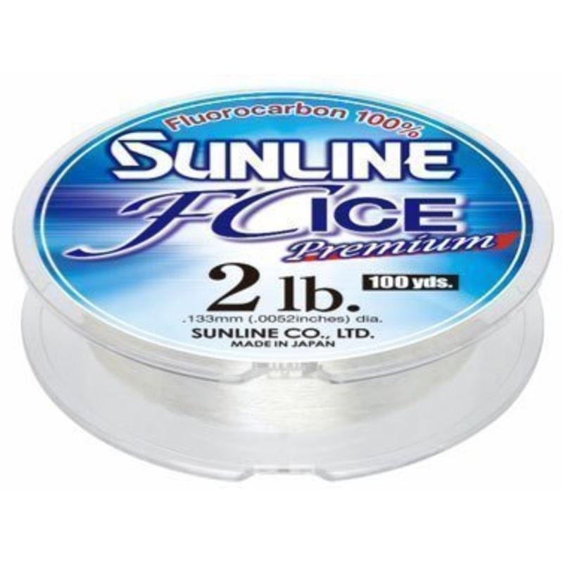 Sunline FC Ice Premium Ice Fishing Fluorocarbon 100 Yards
