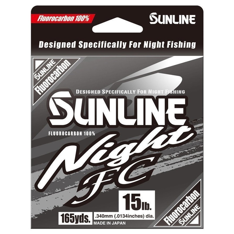 Sunline Night FC Fluorocarbon Clear Blue 165 Yards