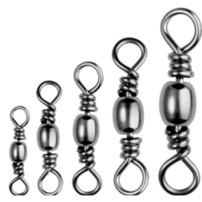 SPRO Taru Barrel Swivel|12 – 28 pound – 17 pack|10 – 37 pound – 15 pack|8 – 70 pound – 12 pack|5 – 75 pound – 10 pack|3 – 100 pound – 7 pack