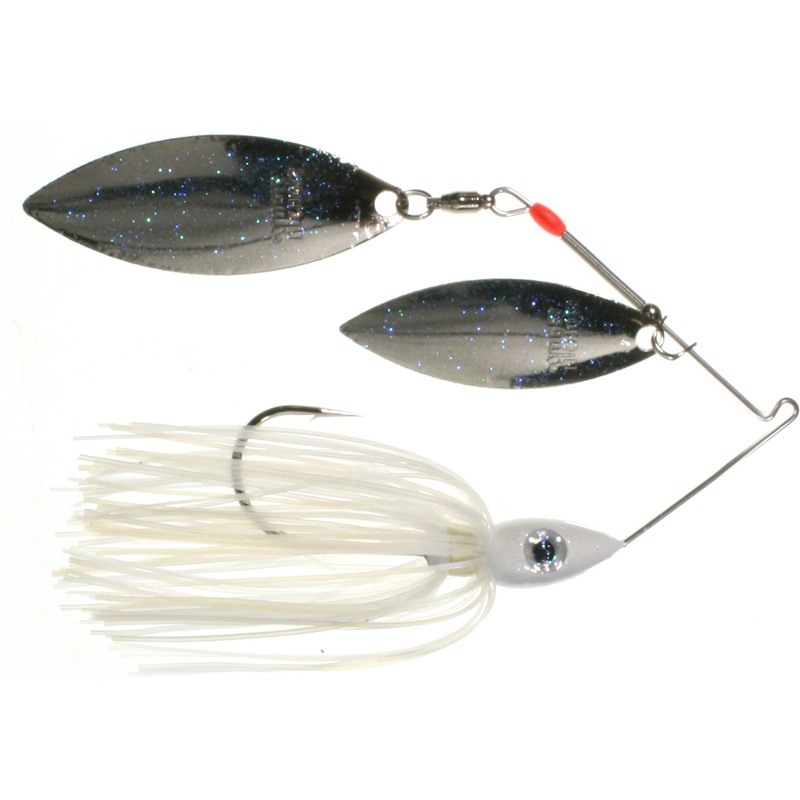 Nichols Pulsator Metal Flake Double Willow Spinnerbait