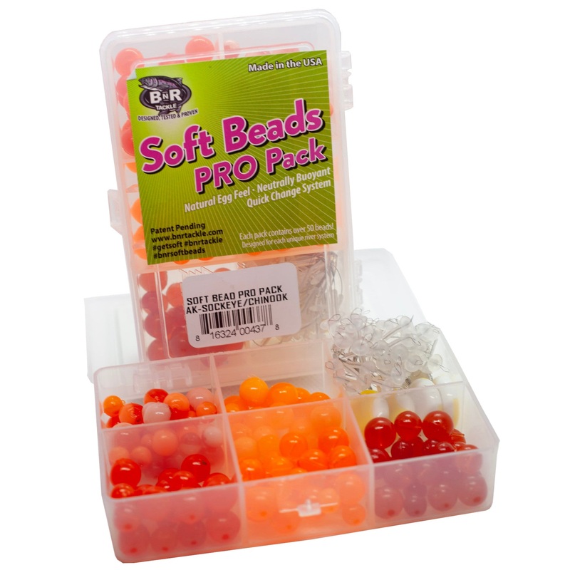 BnR Tackle Soft Bead Alaska Sockeye/Chinook Pro Pack