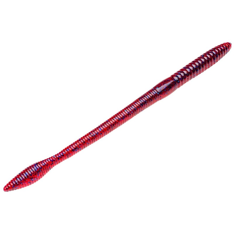 Strike King KVD Bull Worm 10 inch Soft Plastic Worm 5 pack