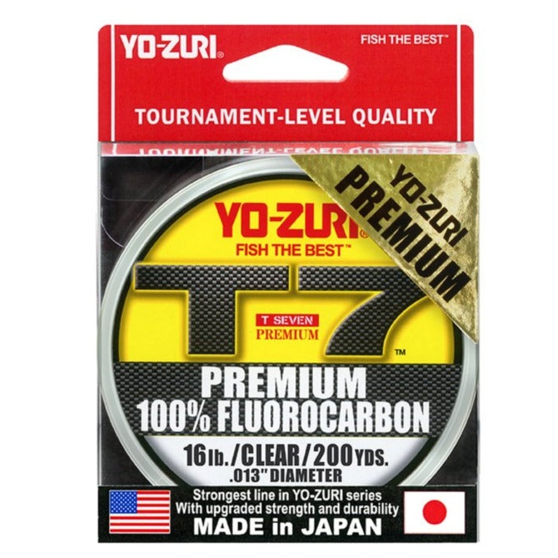 Yo-Zuri T7 Premium Fluorocarbon 200 Yards