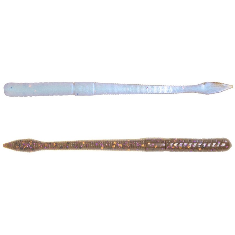 Xzone MuscleBack Fat Finesse Worm 6 inch 8 pack