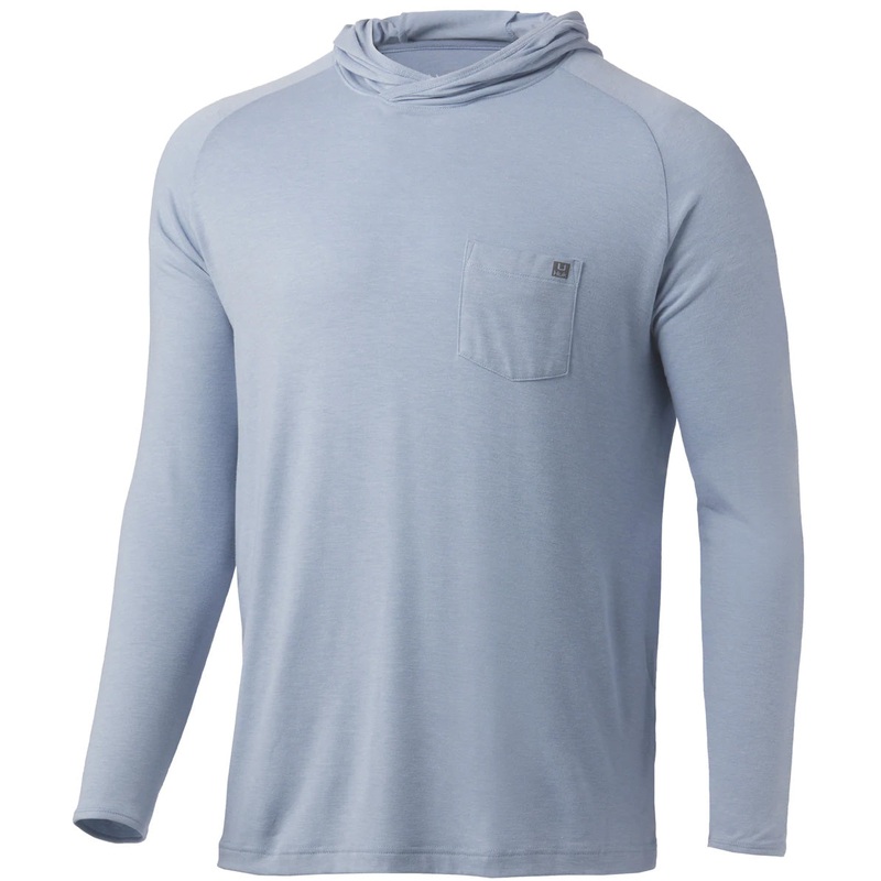 Huk Waypoint Tech Hoodie|Overcast Grey|Small|2XL|3XL