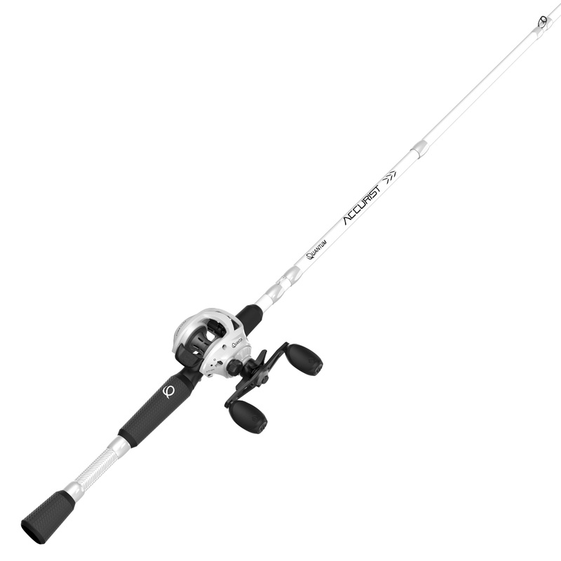 Quantum Accurist Baitcasting Combo – White