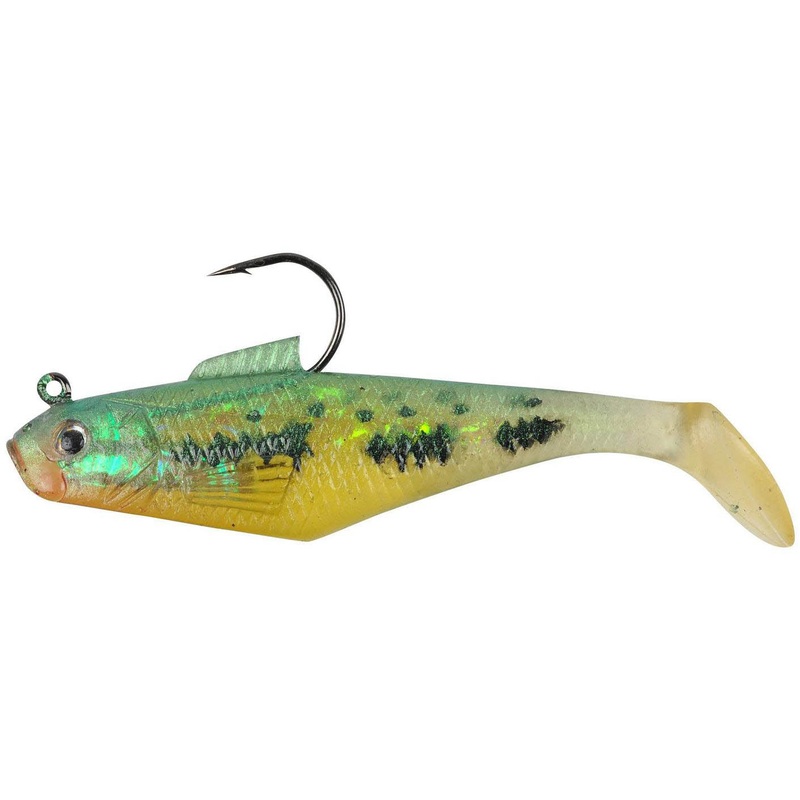 Berkley PowerBait Pre-Rigged Swim Shad Paddletail Swimbait