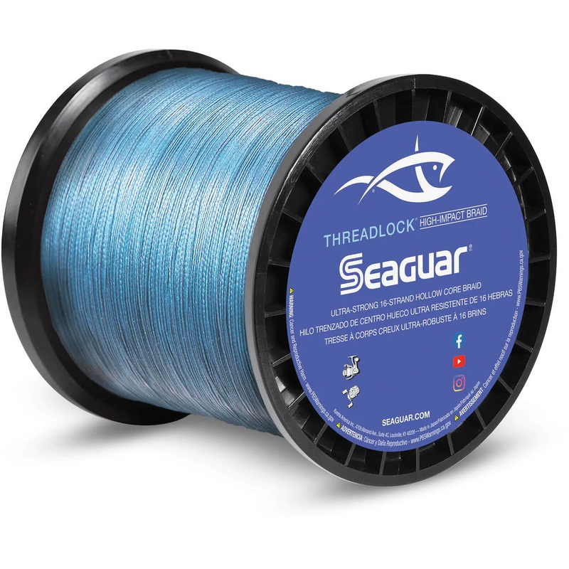 Seaguar Threadlock Braided Fishing Line Blue 2500 Yards