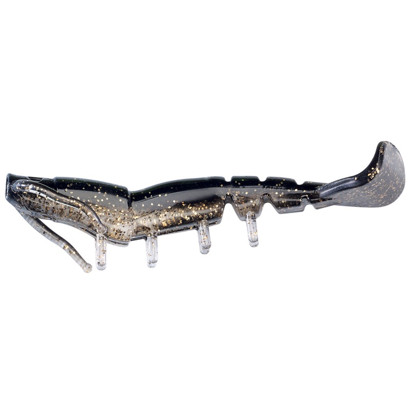 SPRO Flutter Tail Shrimp|Black Back Gold|Electric Chicken|Golden Sparkle|New Penny|Pink Gold Berry|Purple Chart|Root Beer Gold|Sexy Penny|Shrimp Creole|Water Melon Chart|3 inch