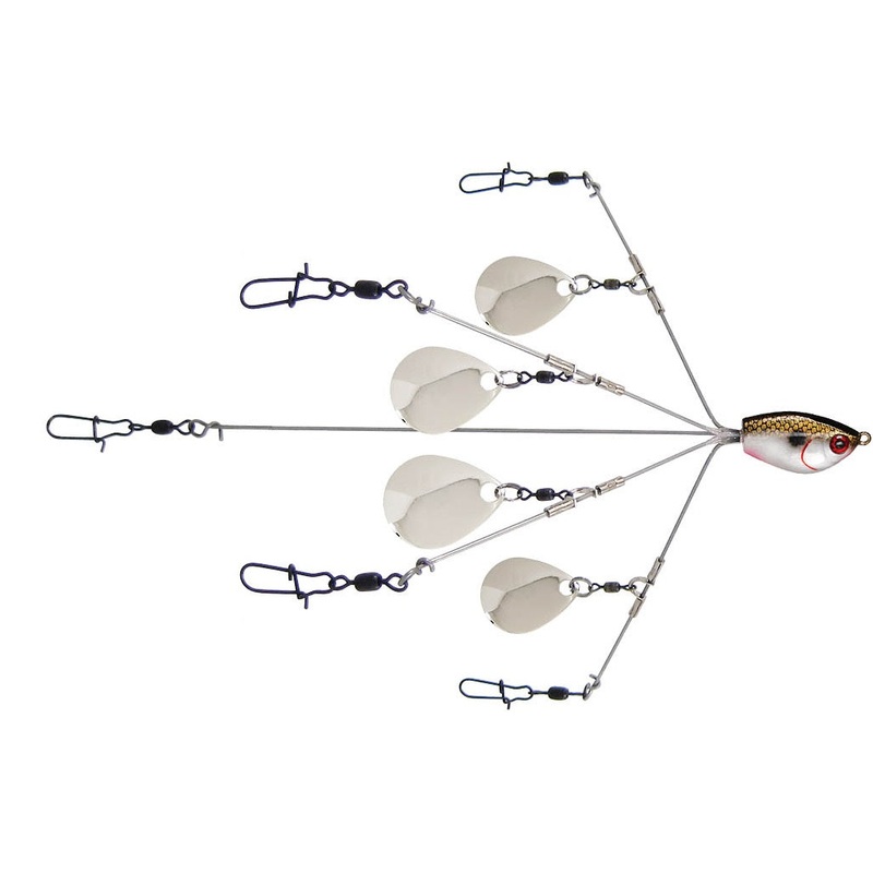 YUM YUMbrella Flash Mob Jr. Bladed Umbrella Rig