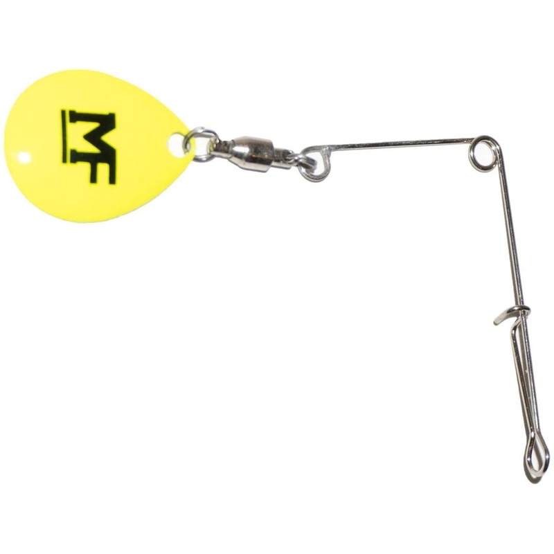 Mule Fishing Bronco Blade|Chartreuse|Chrome|Fire Red|Gold