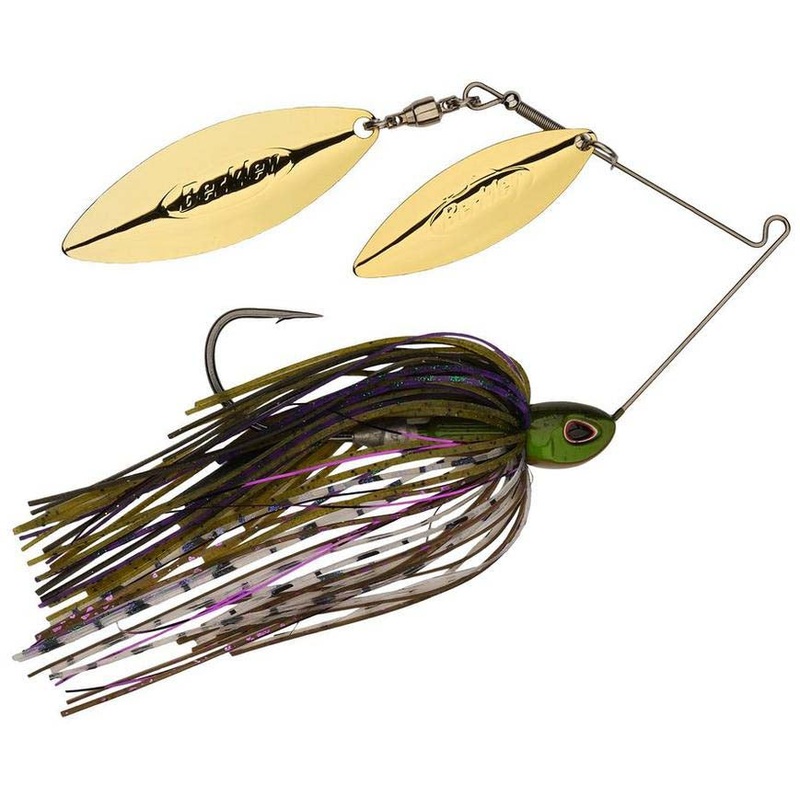 Berkley Power Blade Compact|Bama Bream/Gold + Gold – Double Willow|Bama Bream/Green Pumpkin + Gold – Colorado Willow|BL Special/Black Nickel + Black Nickel – Double Colorado|Chartreuse/Chartreuse + Chartreuse – Double Willow|Coleslaw/Orange + Gold – Color