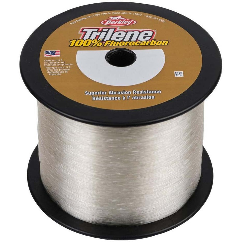 Berkley Trilene 100% Fluorocarbon Professional Grade 2000 Yards Bulk Spools