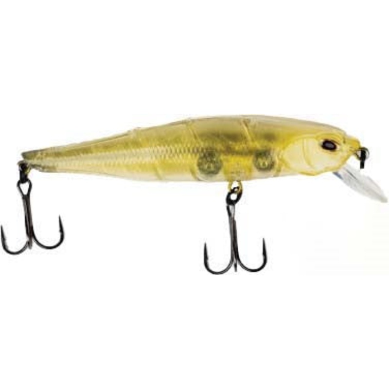 G-Ratt Baits GB 100 Jerkbait|American Shad|Ayu Flash|Chartreuse Flash|Ghost Minnow|Ghost Shad|Ghost Wakasagi|Mean Green|Nite Rider|Pike Minnow|Sexy Shiner|Shad|Silver/Blue|Trout|Trout Smolt|White Lightning