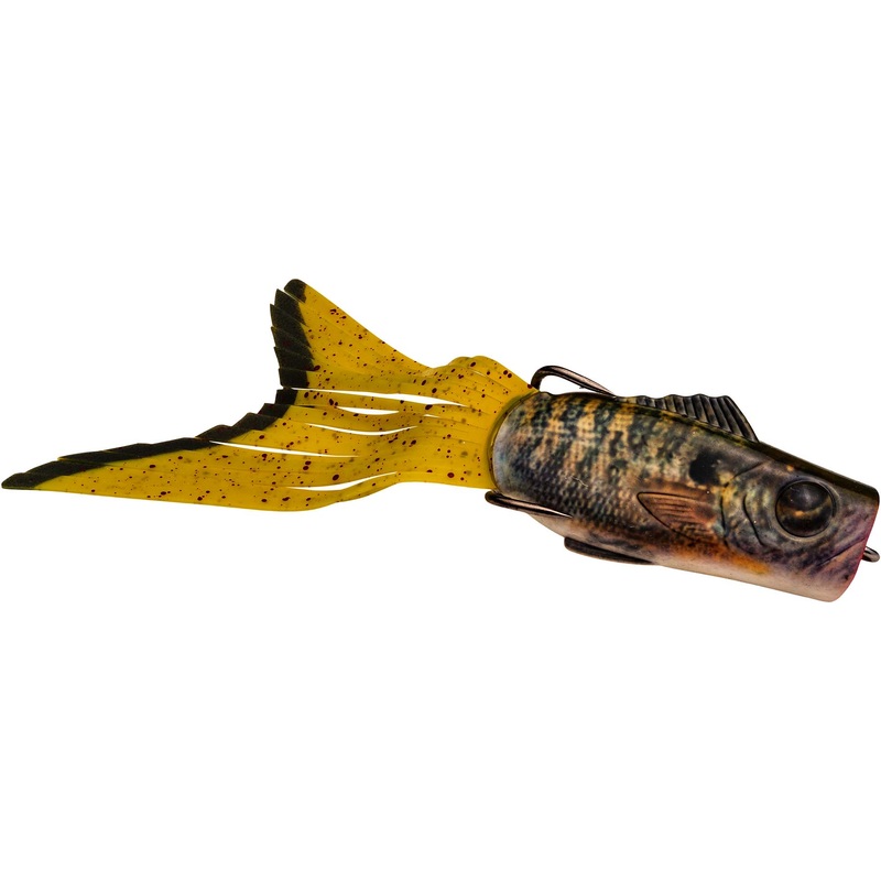 Strike King KVD Popping Perch|Bluegill|Bone|Natural Blue|Natural Chartreuse|Natural Gold|Natural Green