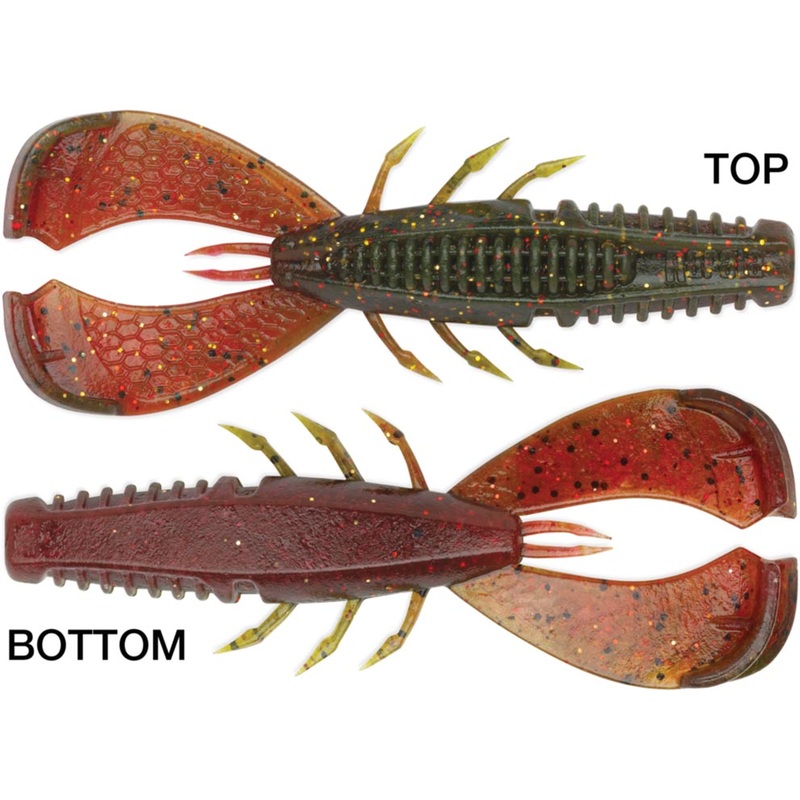 Rapala Crush City Cleanup Craw 3.5 Inch – 7 Pack