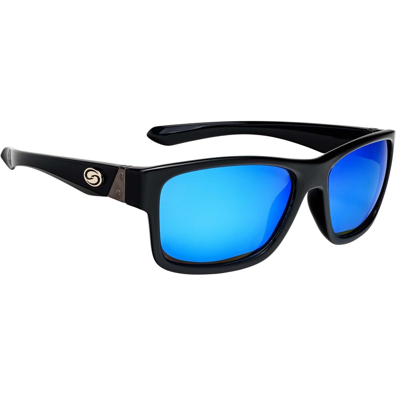 Strike King Pro Sunglasses|Shiny Black|Shiny Tortoiseshell|Multi Layer White-Blue Mirror/Grey Lens|Multi Layer Green Mirror/Amber Lens