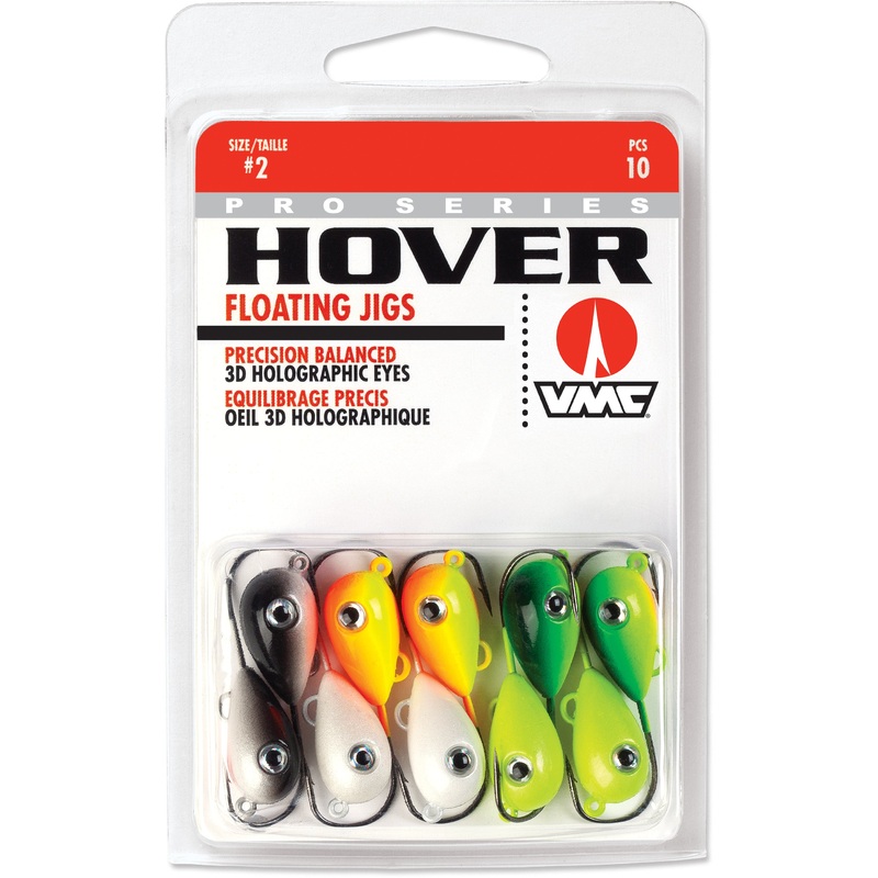 VMC Hover Jig Kits – 10 Pack|Assorted|Glow Assorted|UV Assorted