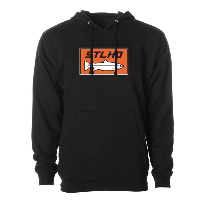 STLHD Men’s Standard Logo Black Standard Hoodie