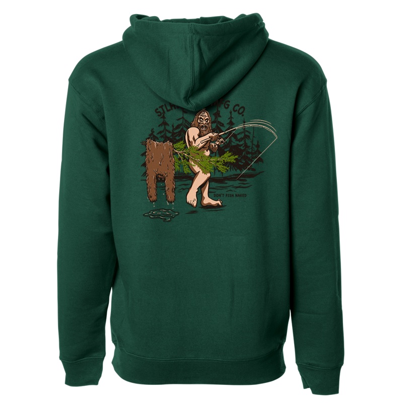 STLHD Mens Dont Fish Naked Standard Hoodie