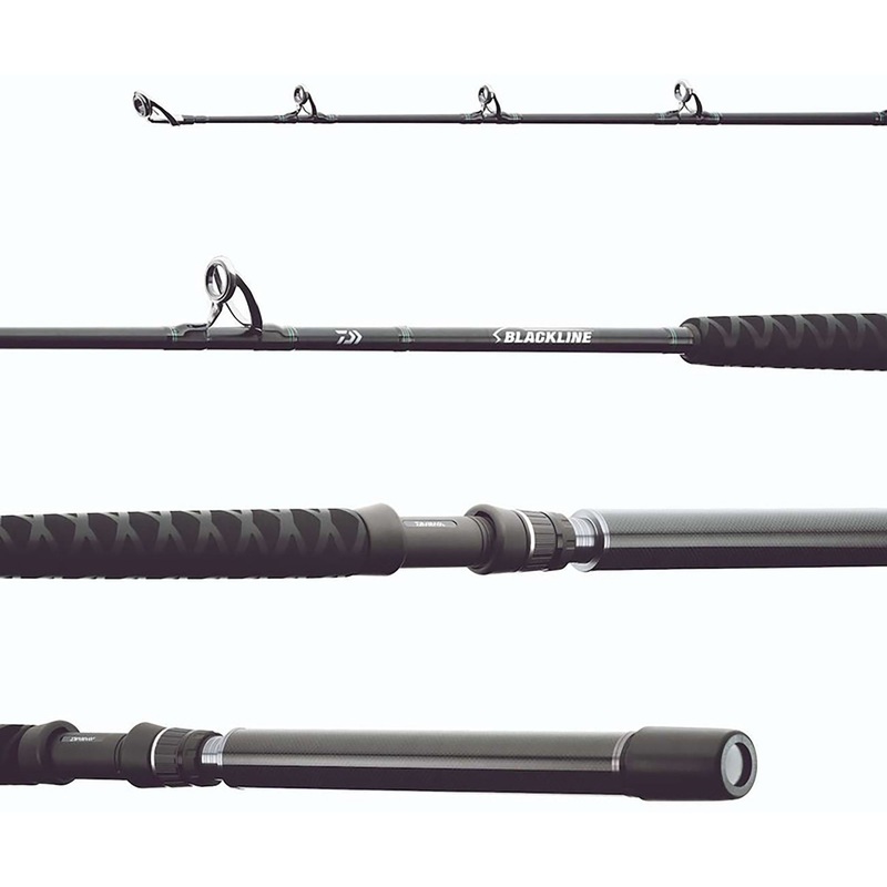 Daiwa Blackline MOJO Series Trolling Rods