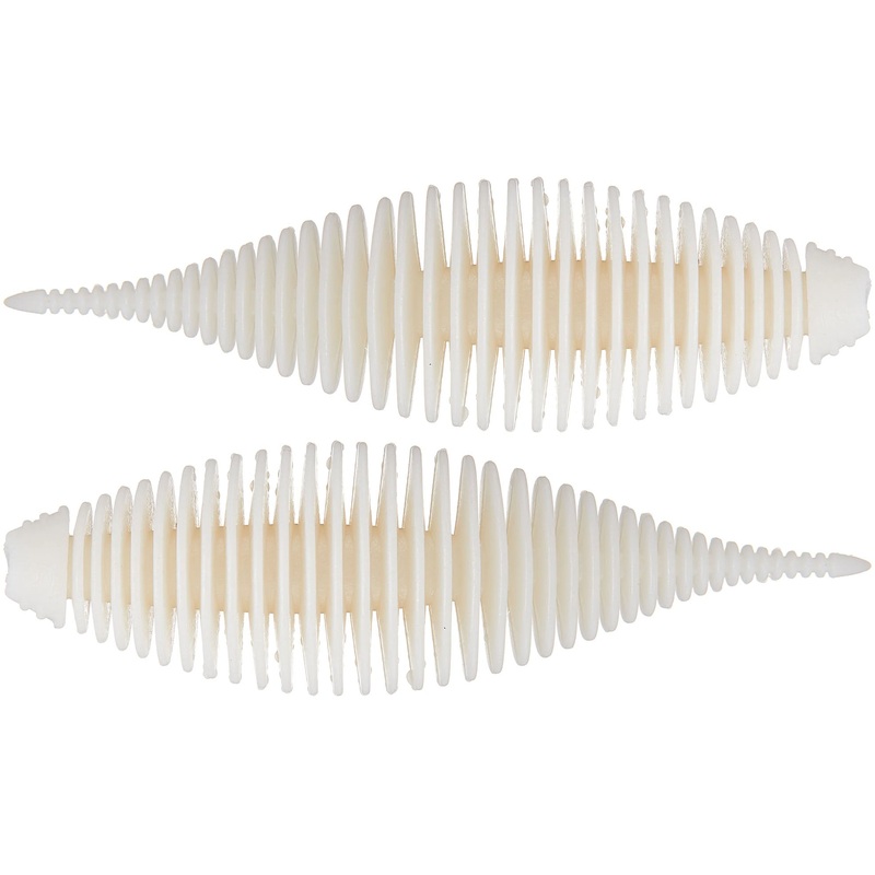 Geecrack Floating Elastomer Bellows Shad Soft Plastic Creature Bait – 3.8 Inch