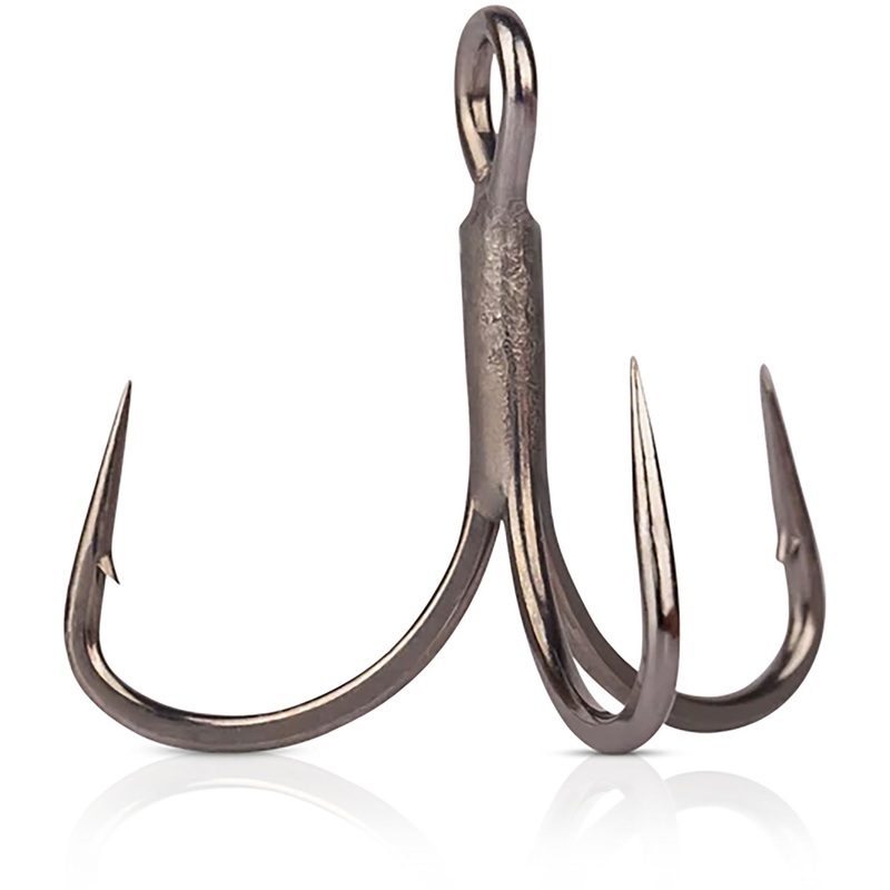 Mustad Alpha-Point In-Line Triple Grip Hooks – 6 Pack