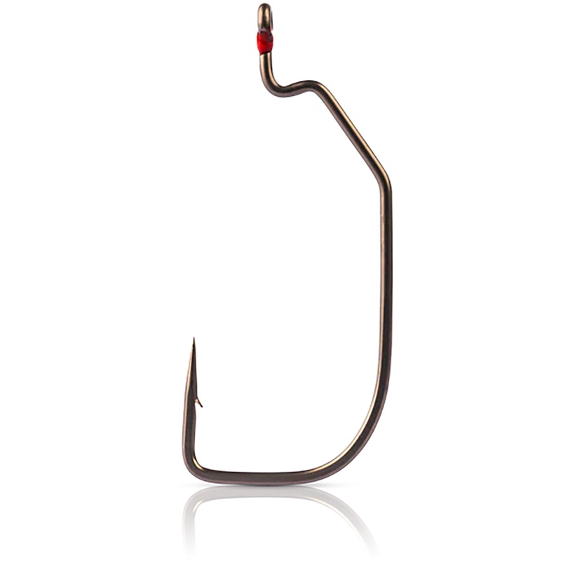 Mustad Alpha-Point Offset Assault Hooks – 6 Pack
