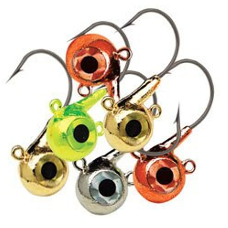 Northland Tackle Metallic Fire-Ball Jighead – 6 Pack