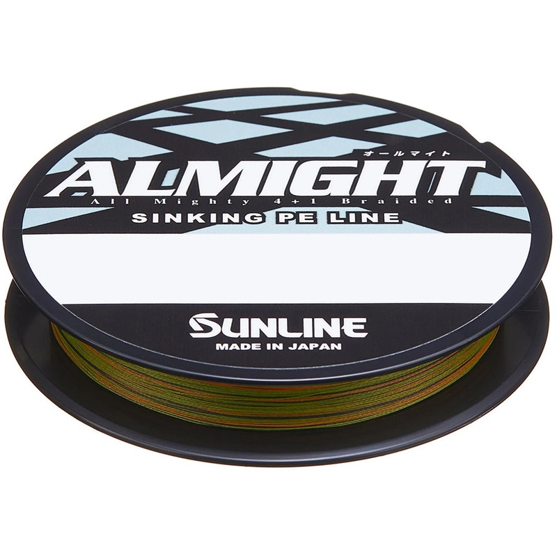 Sunline Almight HSG Olive Camo Braided Line Standard Spools – 165 Yards