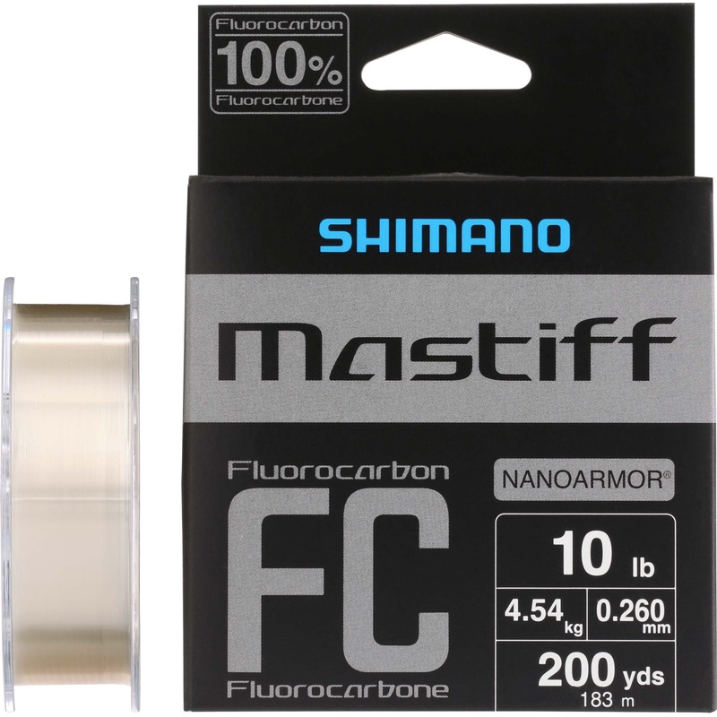 Shimano Mastiff Fluorocarbon|4 Pound|5 Pound|6 pound|8 Pound|10 Pound|12 Pound|14 Pound|16 Pound|18 Pound|20 Pound