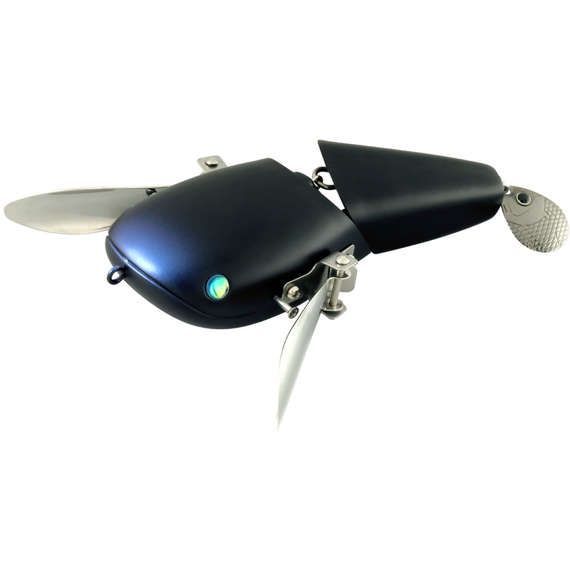 Deps Tiny NZ Crawler – 3 Inch|Bone Crackle|Jet Black|Rain Frog|Swampster|Tiger Cicada|Watermelon Cicada