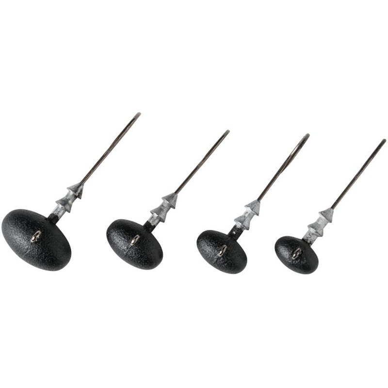 Great Lakes Finesse Stealth Football Jighead – 3 Pack