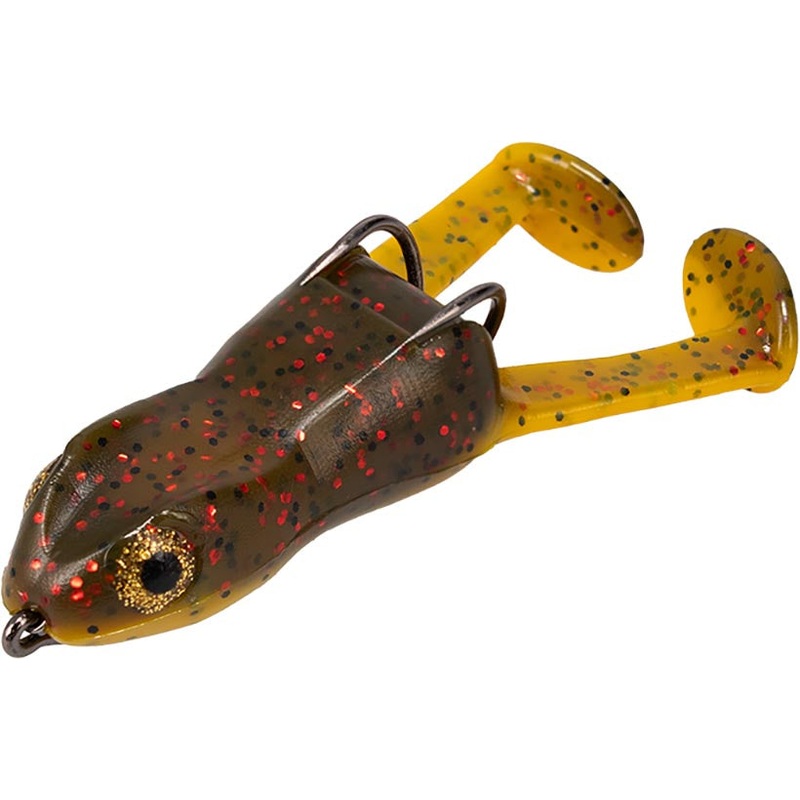 Frog Factory Ribbit Top Toad Pre-Rigged Hollow Body Frog – 2 Pack