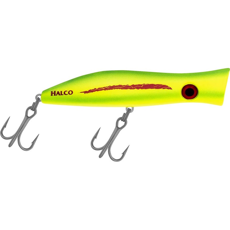 Halco Rooster Popper 135 Topwater Popper – 5.3 Inch