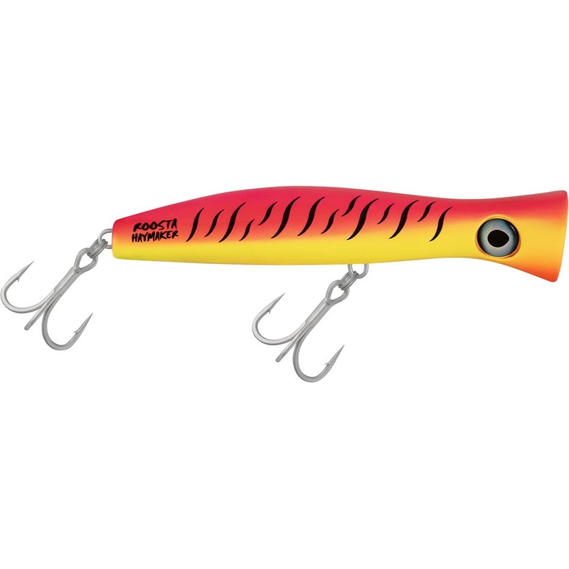 Halco Rooster Popper 195 Haymaker KO Topwater Popper – 7.6 Inch