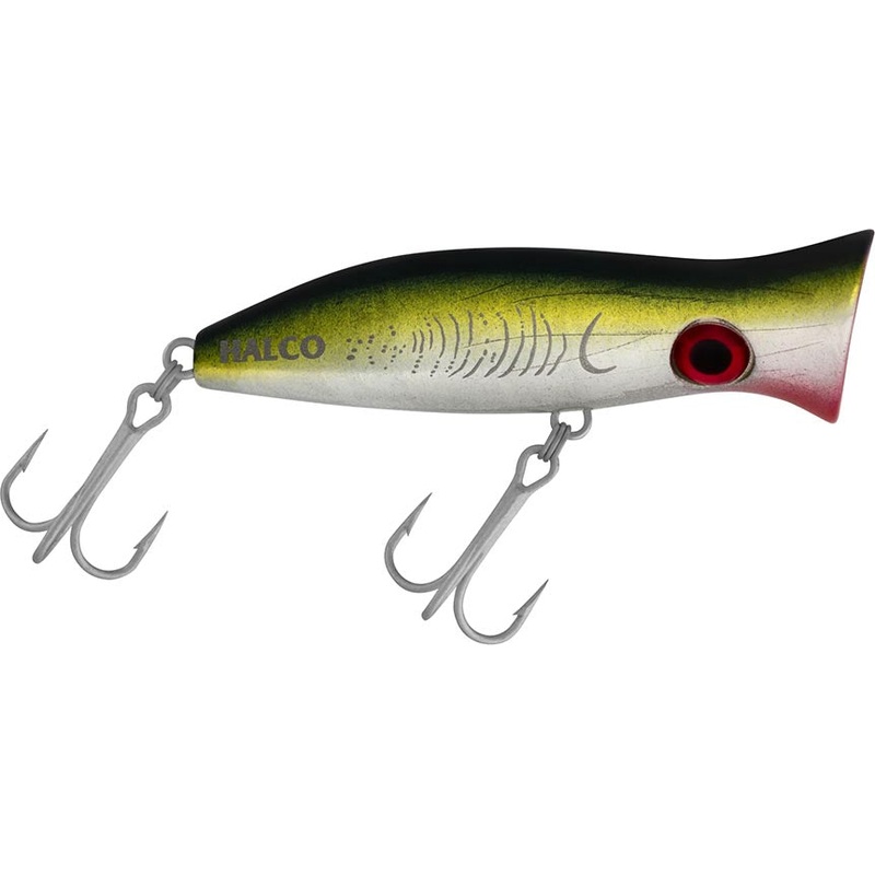 Halco Rooster Popper 80 Topwater Popper – 3.1 Inch