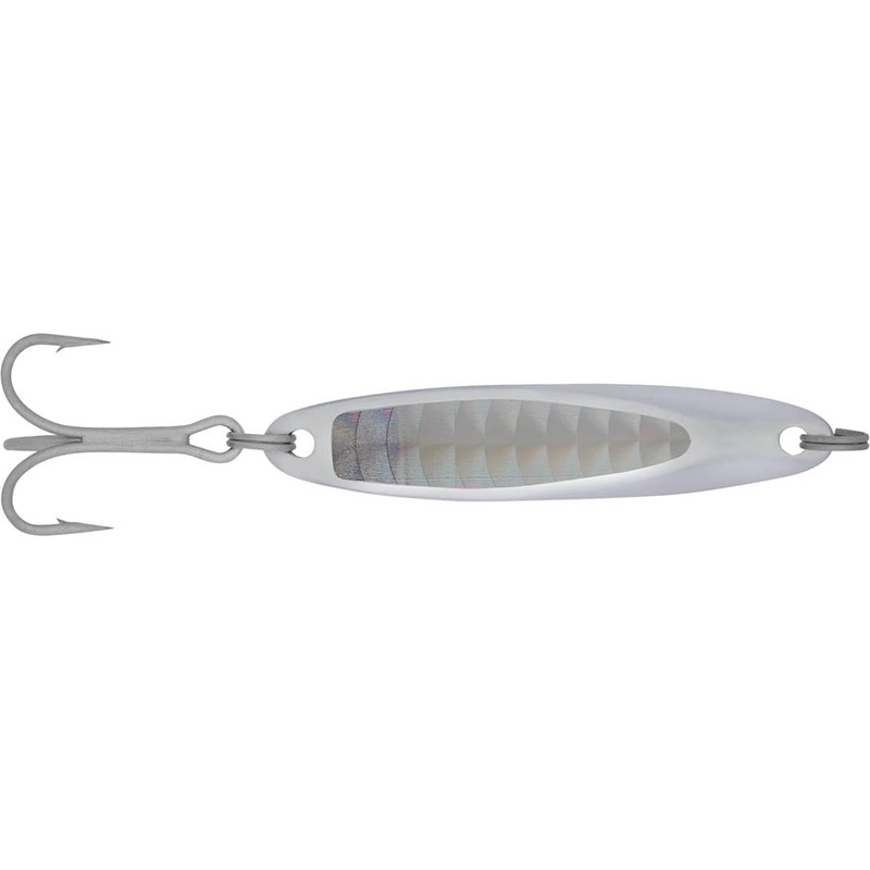 Halco Twisty Chrome Spoon|Chrome|3.625 inch – 3/4 oz|4 inch – 1 oz|4.375 inch – 1 3/8 oz