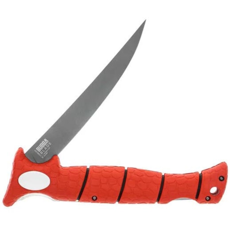 Bubba Tapered Flex Folding Fillet Knife – 7 Inch